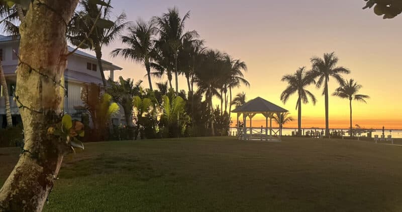 Kayaking Pine Island, an Old Florida island that development skipped 1 The sunset view on Pine Island from the Tarpon Lodge. (Photo: Bonnie Gross)