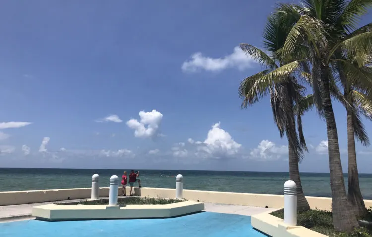 Adjacent to the Key West African Cemetery at Higgs Beach is the White Street Pier, which offers an expansive view of beach and waters. (Photo: Bonnie Gross)