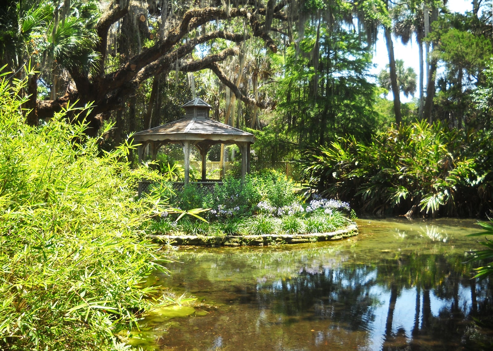 o'leno state park washington oaks gazebo 1600 Washington Oaks: Gardens plus unusual beach
