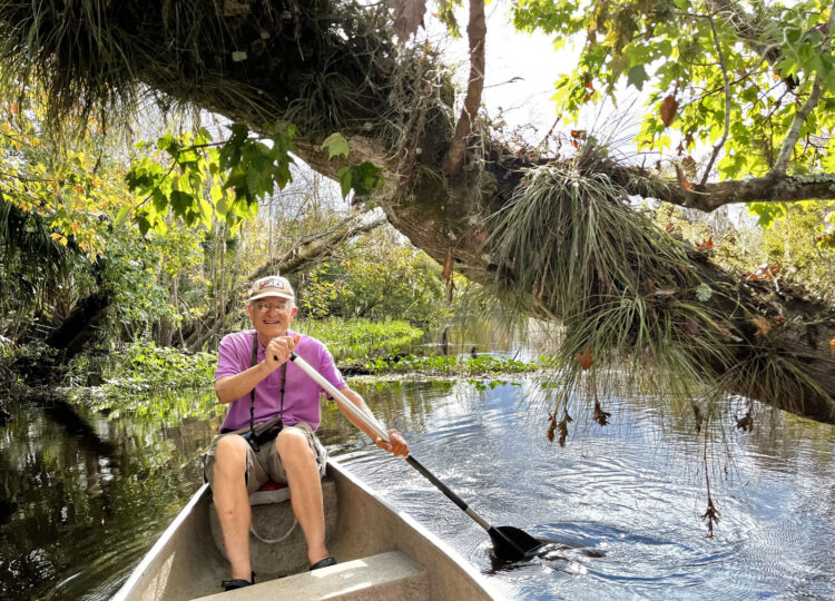 Things to do in Sanford Florida: Kayak or canoe the federally designated wild and scenic Wekiva River from nearby Katie's Landing (Photo: Bonnie Gross)