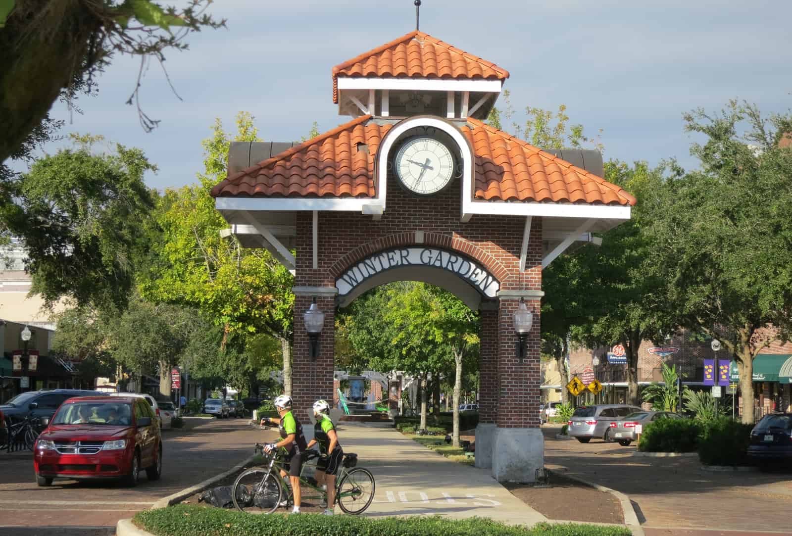 The West Orange Trail is one of Florida's best bike trails. It passes through charming Winter Garden and other small towns in Central Florida. (Photo: Bonnie Gross)