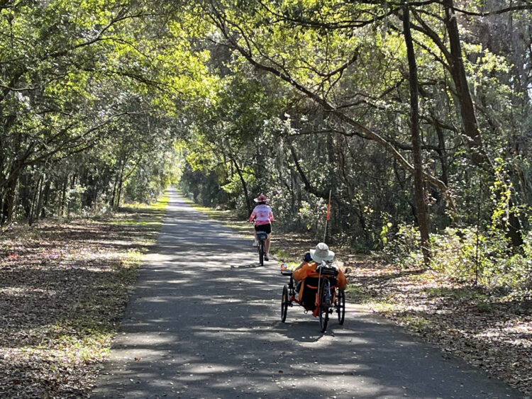 withlacoochee state trail withlacoochee trail recumbent Withlacoochee State Trail: This might be Florida's best bike trail