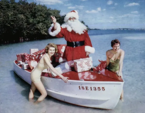 old florida christmas Photo by Joseph Steinmetz via Florida Memory Project